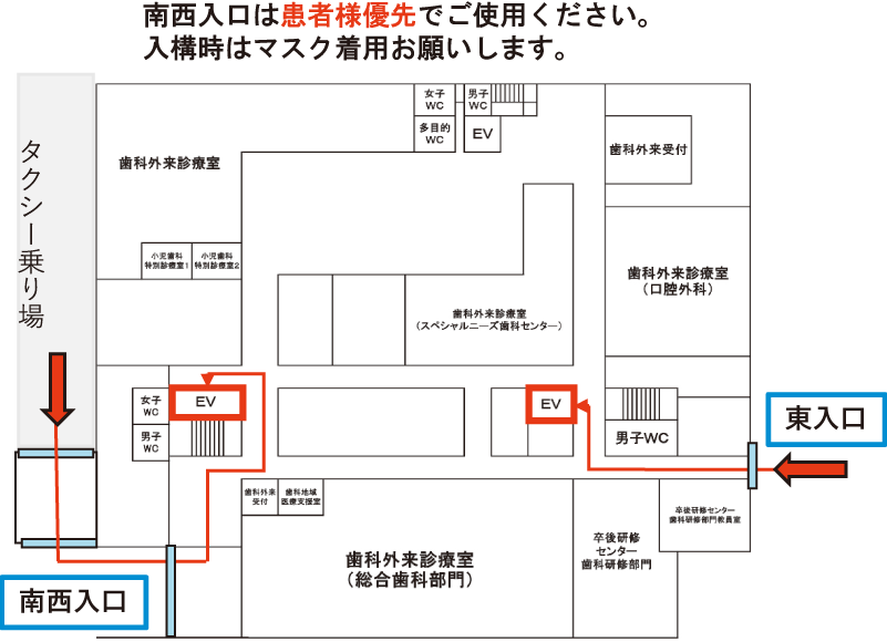 歯学部棟1階